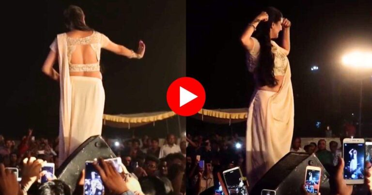 Haryanvi dance : कदे टोक लाग जा पर सपना चौधरी ने पहली पार साड़ी में लचकाई कमर