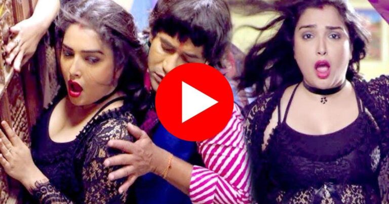 Bhojpuri Dance Video : आम्रपाली दुबे ने साड़ी पहन हिलाया भारी फिगर, देख निरहुआ हुआ बेकाबू