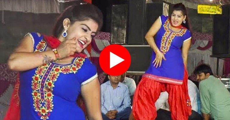 Monika Chaudhary Dance : सुथरी सै तूं पर मोनिका चौधरी ने दिखाए लटके-झटके, दीवाने हुए लोग