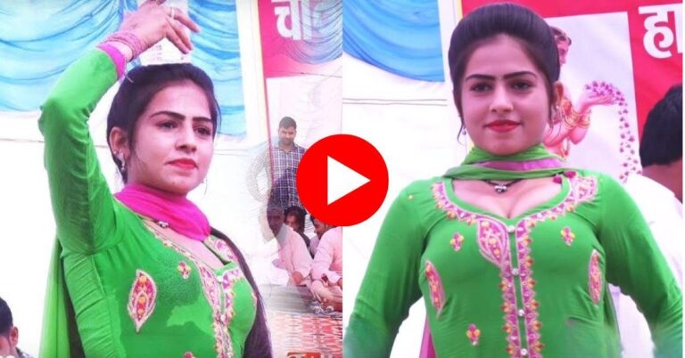 Haryanvi Dance Show : स्टेज पर पानी पानी हुई श्रेया चौधरी, भीगा बदन देख लोगों के उड़े होश
