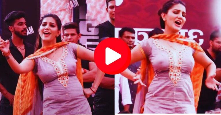 Sapna Hit Dance : खिचवां सूट पहन सपना चौधरी ने स्लोली स्लोली लचकाई कमर, माहौल हुआ गर्म