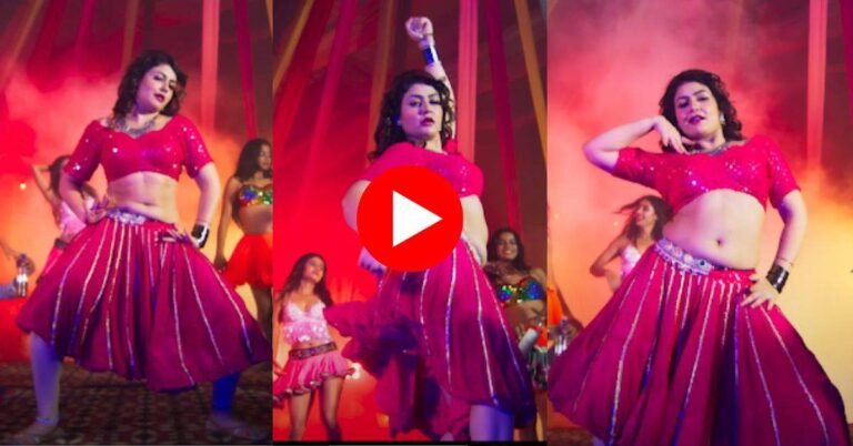 Gori Nagori Ka Dance : स्टेज पर लहंगा चोली में गोरी ने किया हसीन डांस, मचले लोगों के दिल