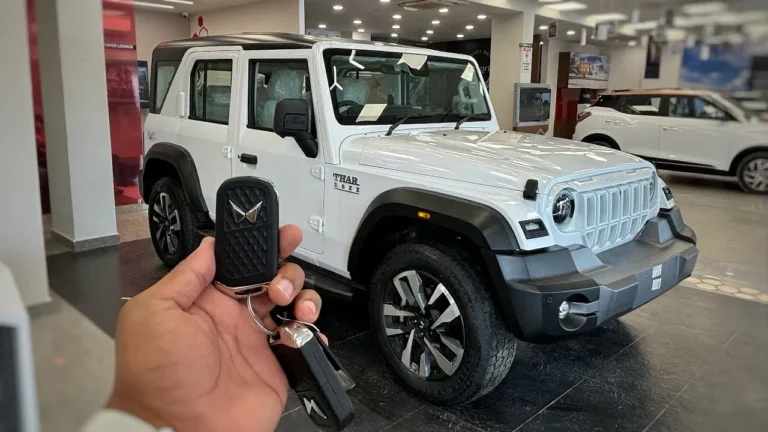 मात्र 4 लाख रुपये देकर आज ही ले जाये Mahindra Thar Roxx 5 डोर मिलेंगे कई दमदार फीचर्स और भौंकाल लुक