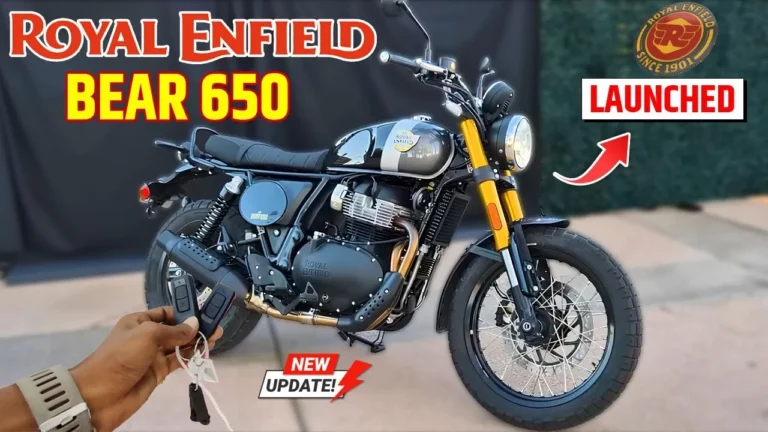 Royal Enfield Bear 650: दमदार इंजन और धाँसू लुक के साथ आया इस बाइक का नया मॉडल दबंगों की पहली पसंद
