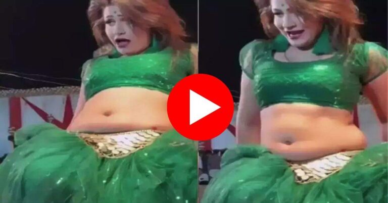 Gori Nagori Stage Dance : गोरी नागोरी की लचीली कमर पर फिदा हुए लोग