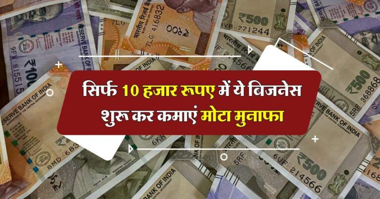 Business Idea : सिर्फ 10 हजार रूपए में ये बिजनेस शुरू कर कमाएं मोटा मुनाफा, होगी 30 से 40 हजार रूपए तक कमाई