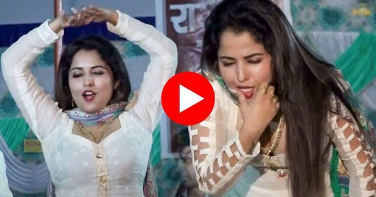 muskan baby ने जालीदार कुर्ती पहन स्टेज पर दिखाई नशीली अदाएं, पूरा गांव हुआ दीवाना