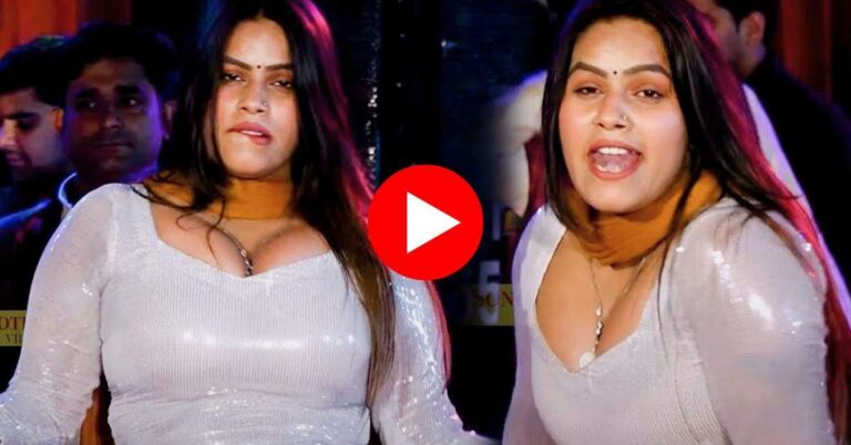 Dolly Sharma ने मटकाया हैवी फिगर, ताऊ से नहीं हुआ कंट्रोल…स्टेज पर चढ़कर उड़ाए नोट