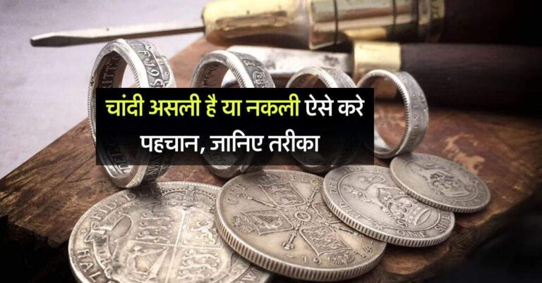 Identification of real or fake silver : चांदी असली है या नकली ऐसे करे पहचान, जानिए तरीका