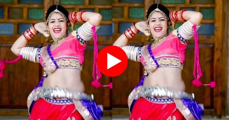 Gori Nagori Dance : घाघरा चोली पहनकर गोरी नागोरी ने लगाए जोरदार ठुमके, डांस को देख मदहोश हो रहे फैंस