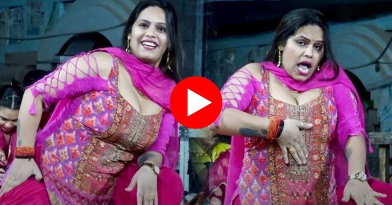 Doli Sharma Dance : घूंघट की आड़ में पर डॉली शर्मा ने काटा गदर