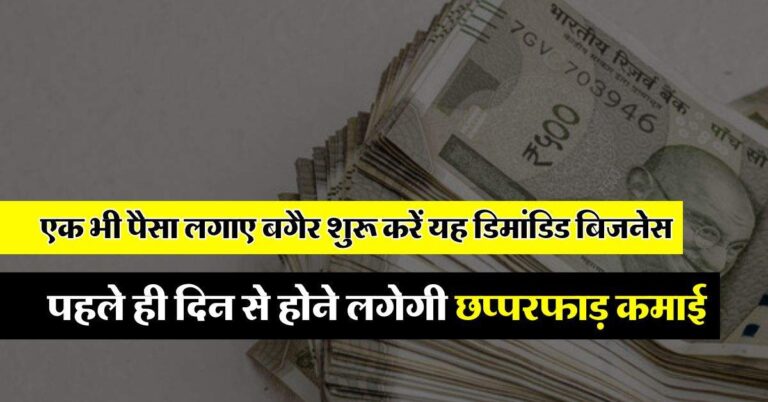 Business Idea: एक भी पैसा लगाए बगैर शुरू करें यह डिमांडिड बिजनेस, पहले ही दिन से होने लगेगी छप्परफाड़ कमाई