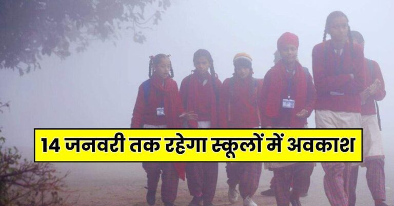 School Holidays: 14 जनवरी तक रहेगा स्कूलों में अवकाश, जिला कलेक्टर ने लिया फैसला